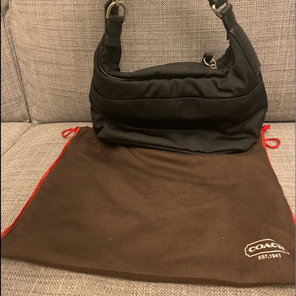 Black Coach Mini Bag